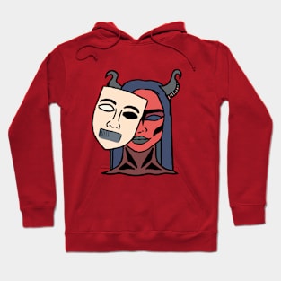 Demon Behind the Mask Hoodie